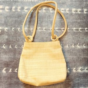 Vintage Saks Fifth Ave Italian Woven Bag -price is firm
